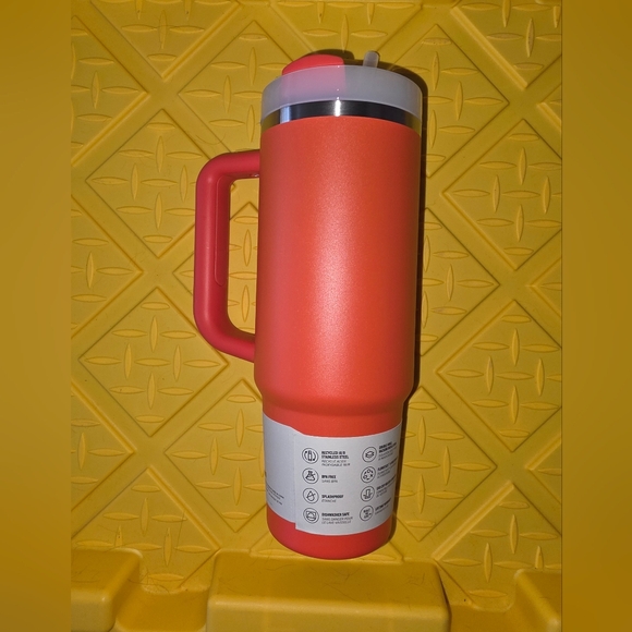 Stanley Orange Quencher 30oz Tumbler with Handle - Picture 2 of 2